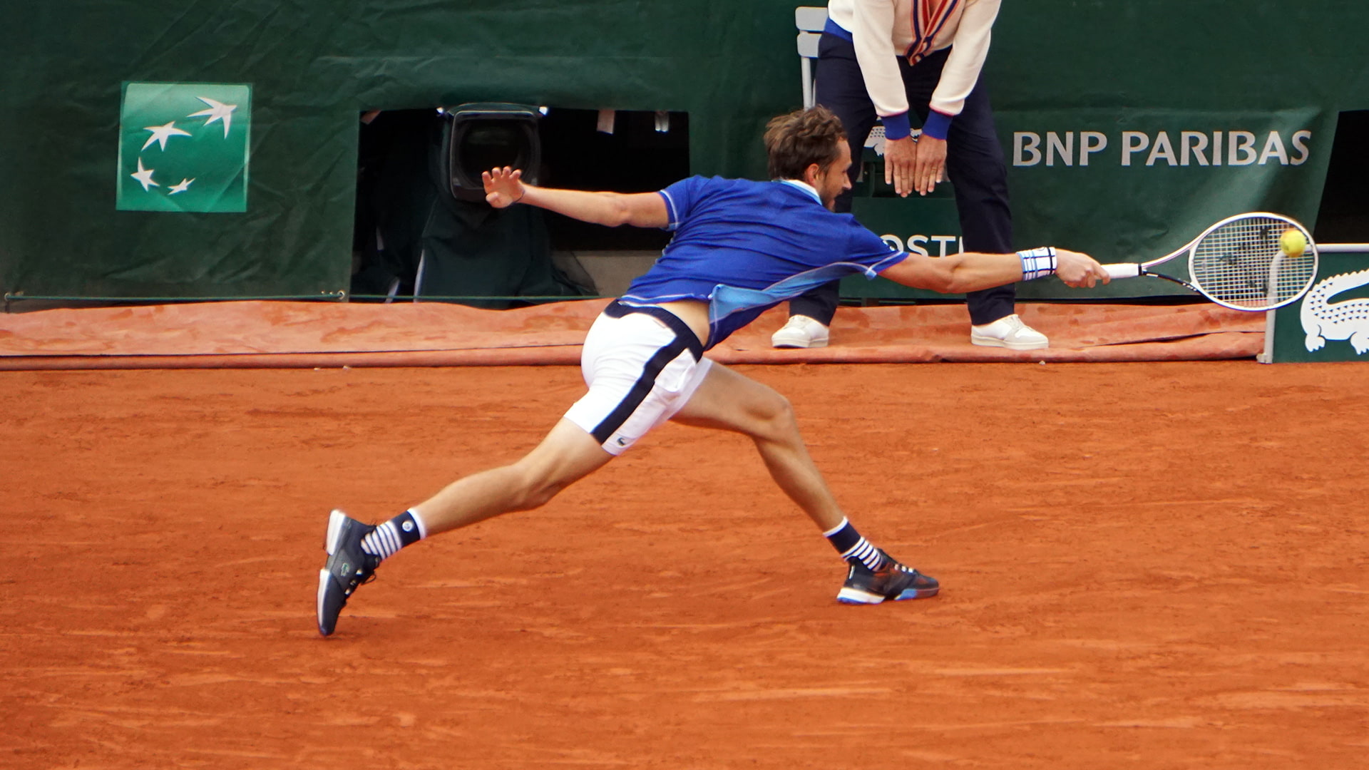 Daniil Medvedev at Roland Garros