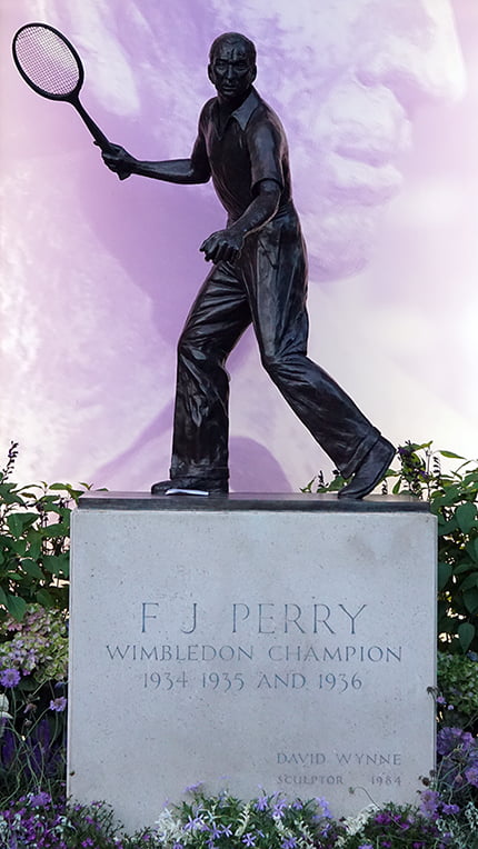 Fred Perry statue