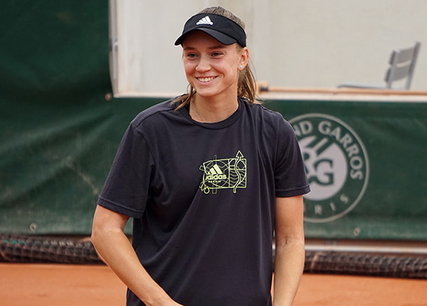 Elena Rybakina at Roland Garros