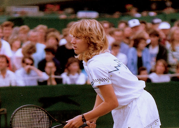 Steffi Graf at Wimbledon 1988