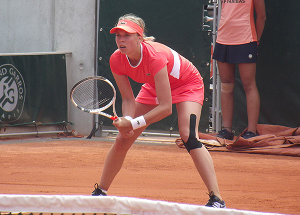 Anett Kontaveit at Roland Garros 2019
