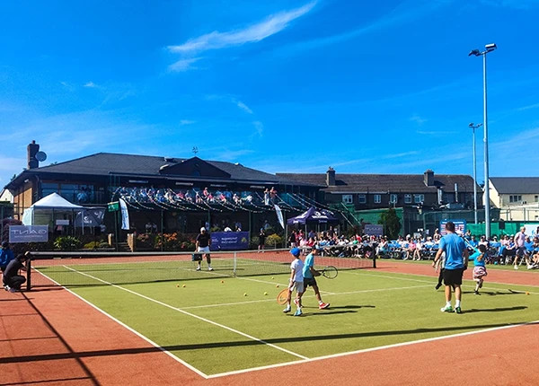 Drills up and running with Goran Ivanisevic and juniors