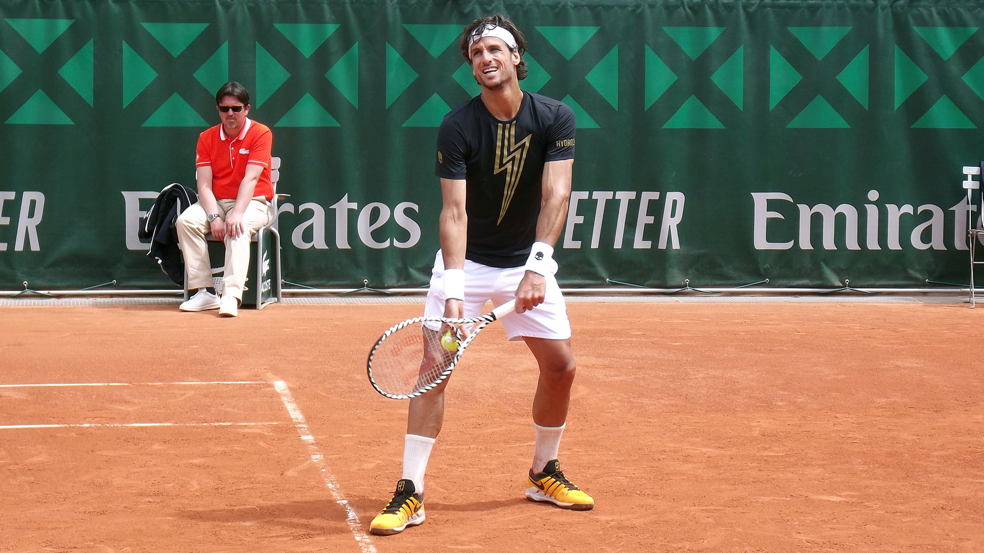 Feliciano Lopez at Roland Garros