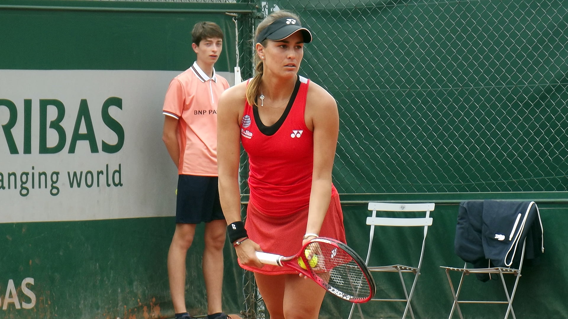 Monica Puig at Roland Garros 2019