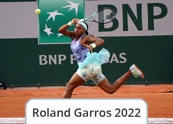 Coco Gauff at Roland Garros