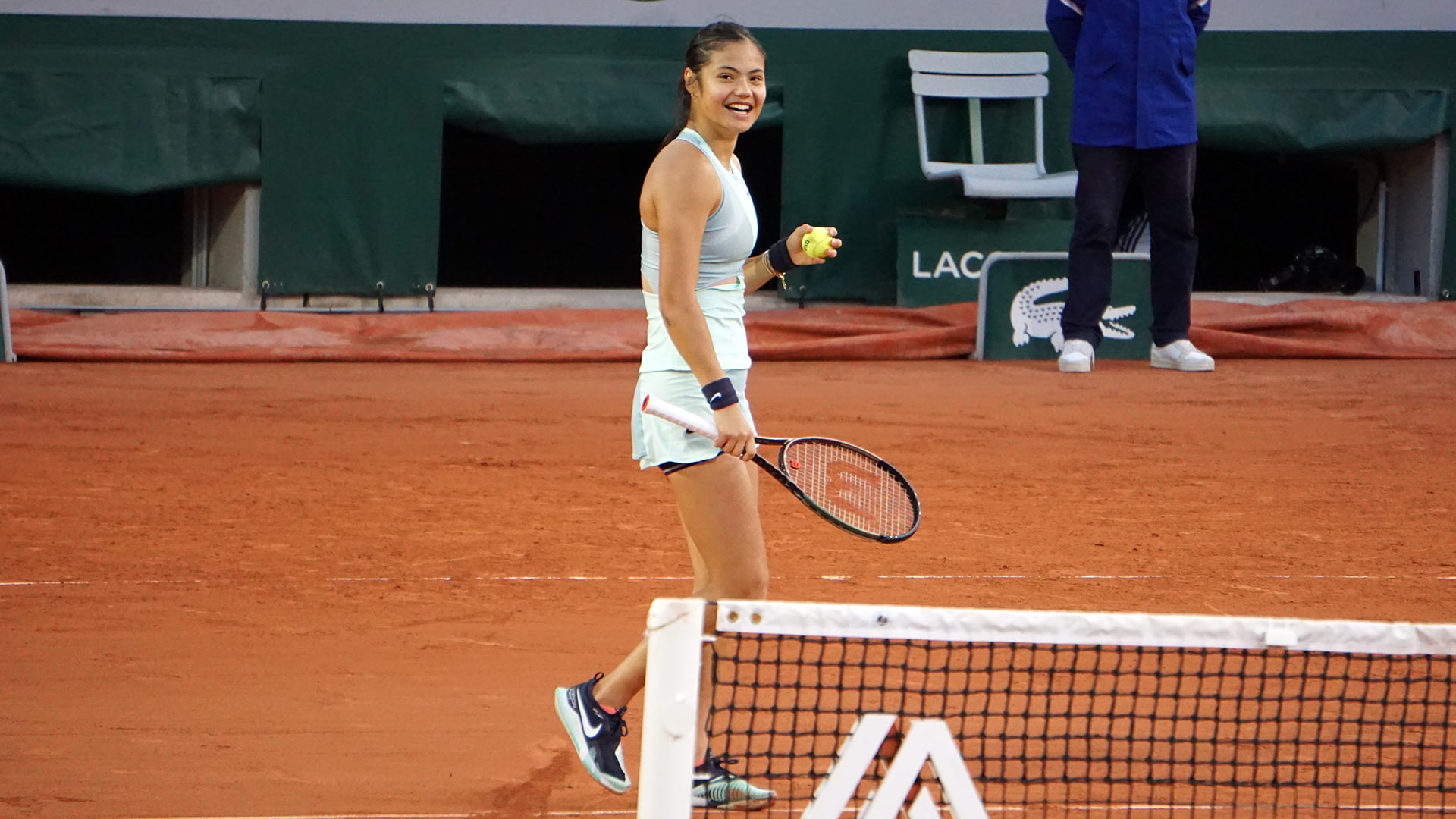 Emma Raducanu at Roland Garros