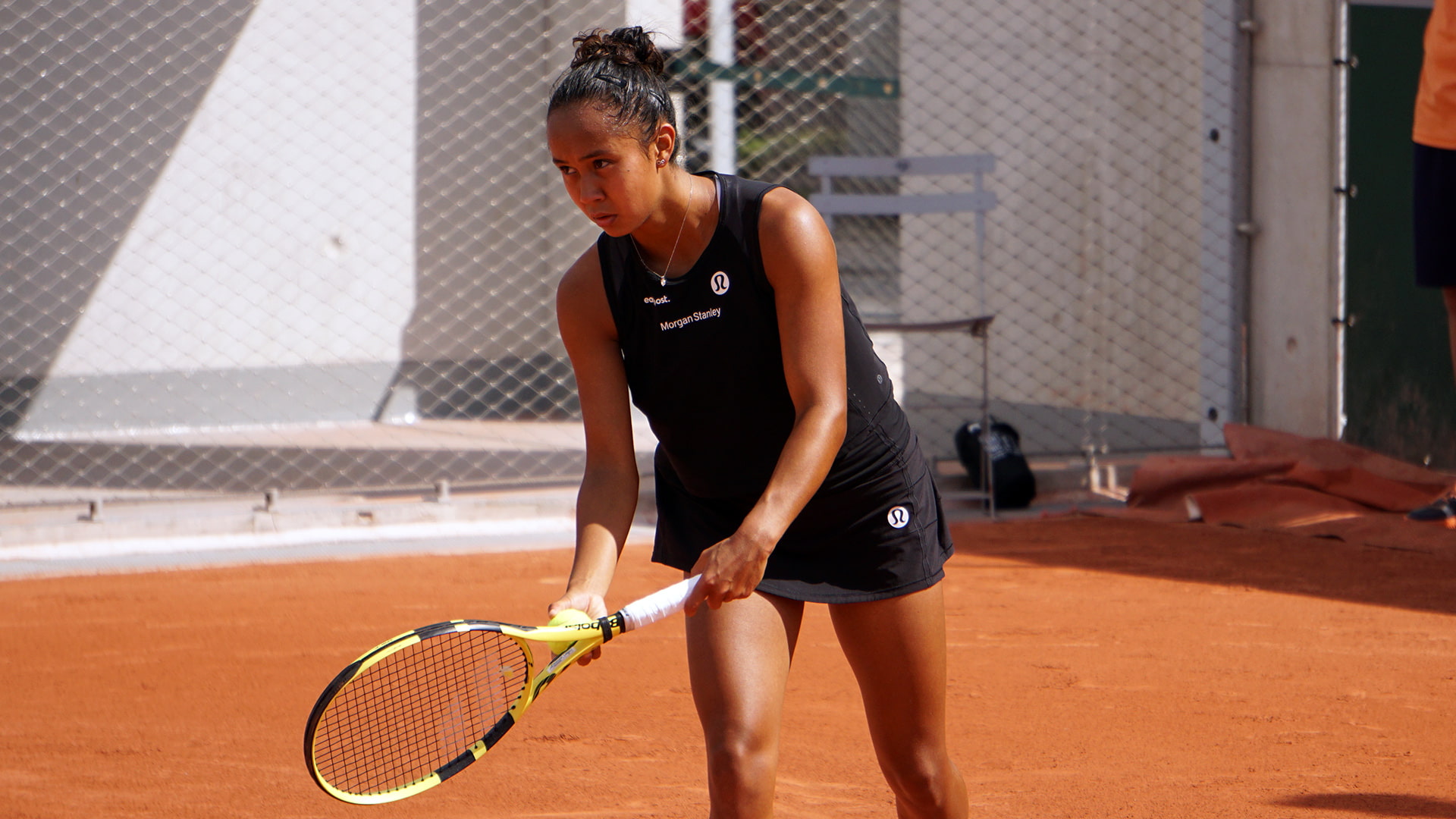 Leylah Fernandez at Roland Garros