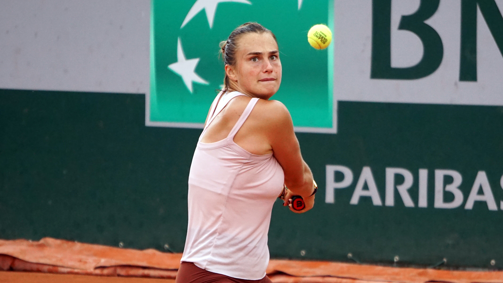 Aryna Sabalenka at Roland Garros