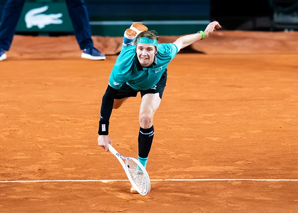 Alexander Bublik at Roland Garros