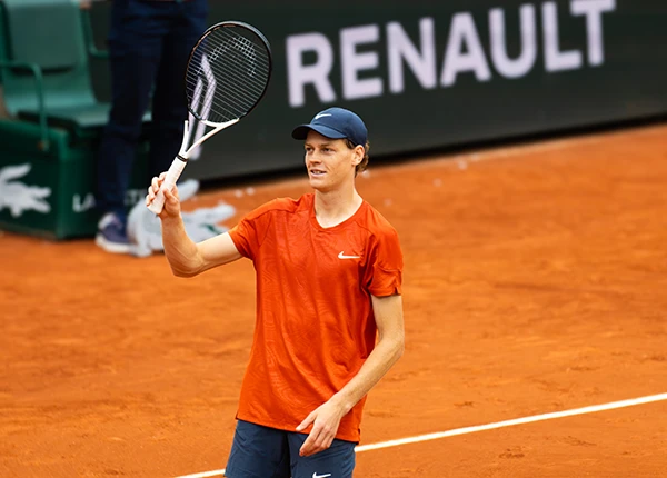 Jannik Sinner at Roland Garros 2024