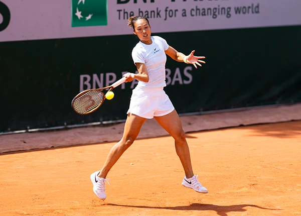 Qinwen Zheng at Roland Garros 2024
