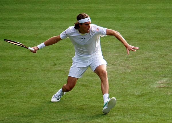 Stefanos Tsitsipas at Wimbledon