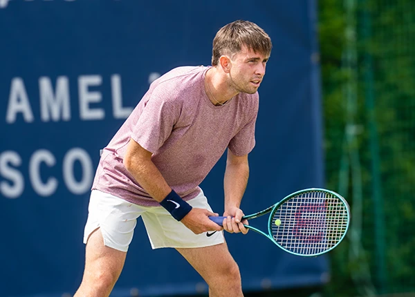 Conor Gannon at the 2024 Irish Open
