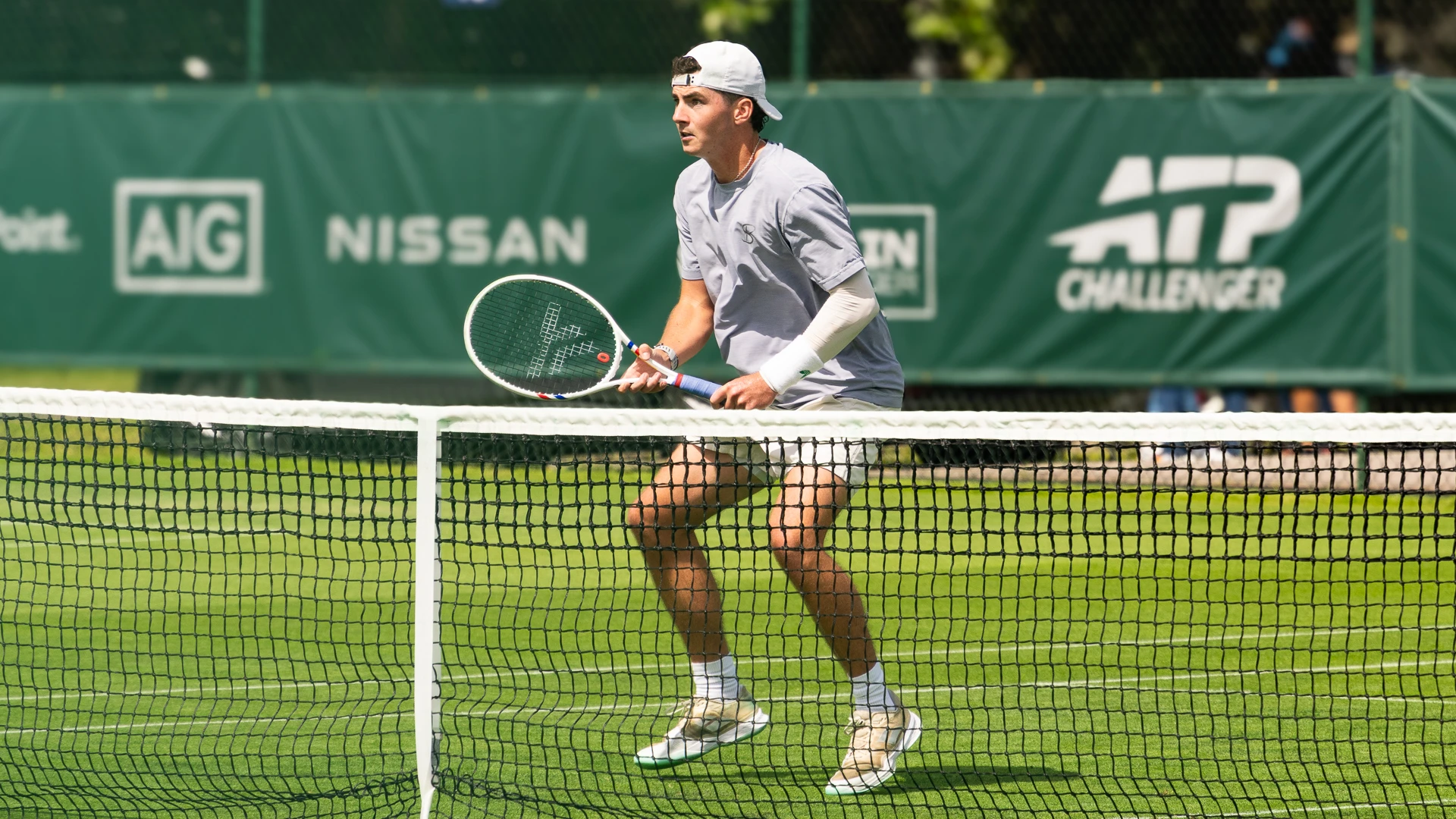 Ireland's top doubles player Charlie Barry