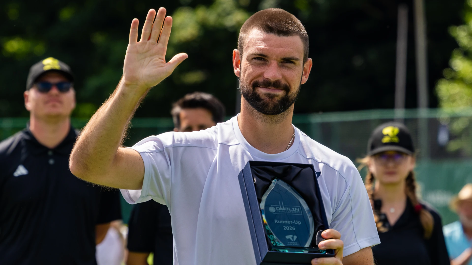 Jurij Rodionov with trophy