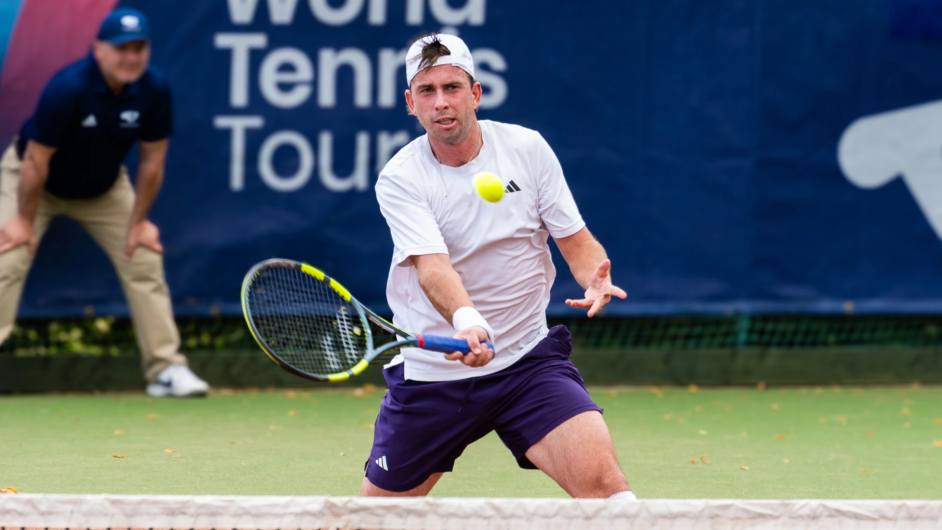 Star man Grigor Dimitrov gets in a hit