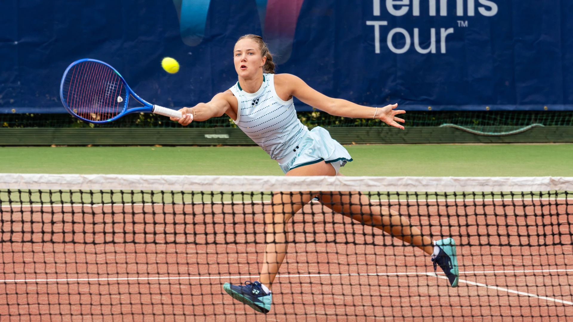 Valdmannova was tested over three sets before beating Valentina Ryser in the semis