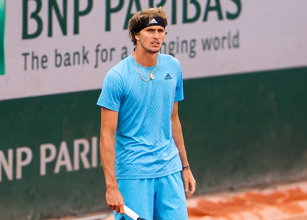 Alexander Zverev at Roland Garros 2022