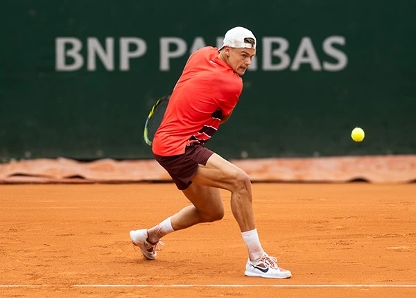 Holger Rune at Roland Garros 2025