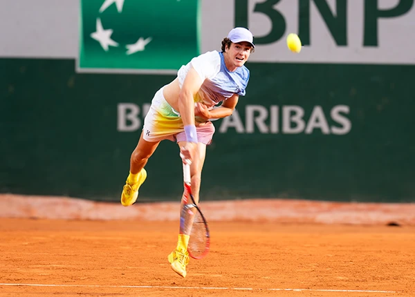 Joao Fonseca at Roland Garros 2025