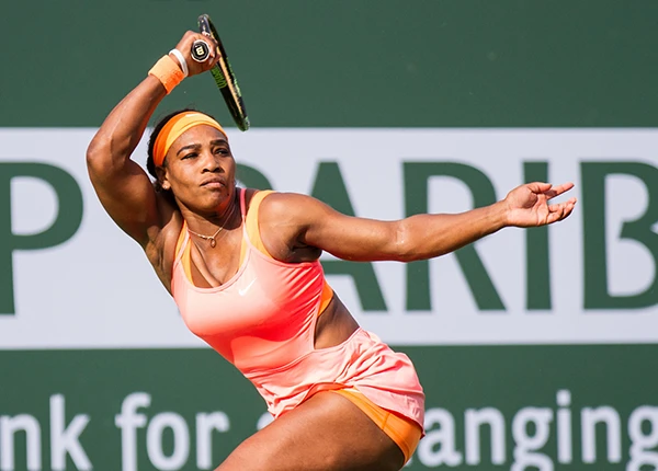 Serena Williams at Indian Wells