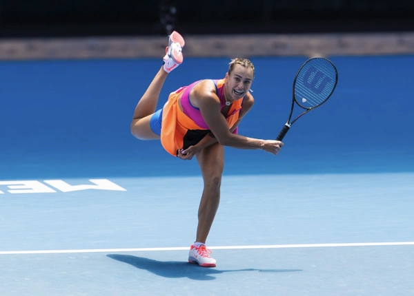 Aryna Sabalenka at the 2026 Australian Open