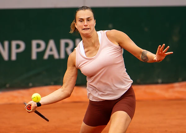 Aryna Sabalenka at Roland Garros