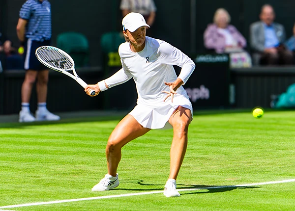 Iga Swiatek at Wimbledon in 2023