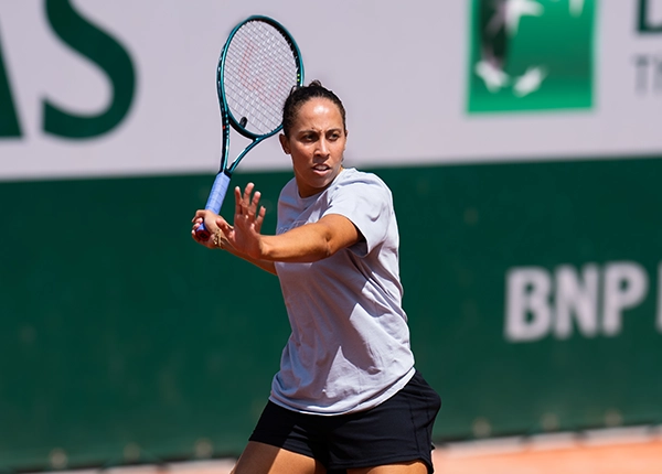 Madison Keys at Roland Garros 2024