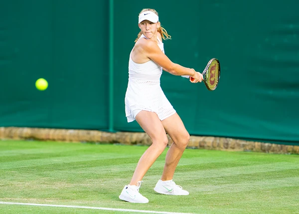Mirra Andreeva at Wimbledon 2023