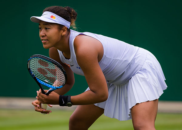 Naomi Osaka at Wimbledon