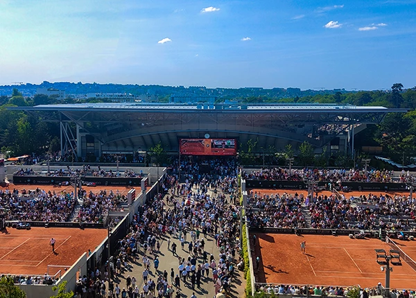 Court view at the Australian Open 2023